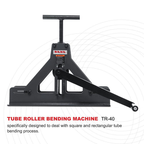 TR-40 Roladora de Perfiles Cuadrados y Soleras Manual con Rodillos Ajustables Kayka Industrial