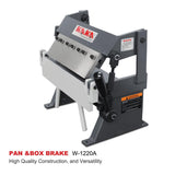 W-1220A Dobladora de Lámina Universal (de muelas) de 12" Calibre 20 Kayka Industrial