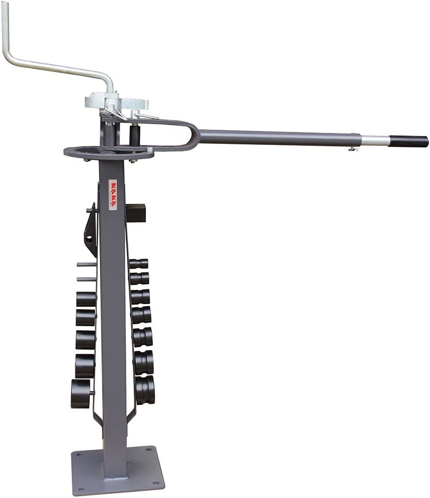 <transcy>KAKA Industrial UBM-30 Floor-Type Compact Metal Bender, Solid Construction, Portable Metal Bender with 14 dies</transcy>