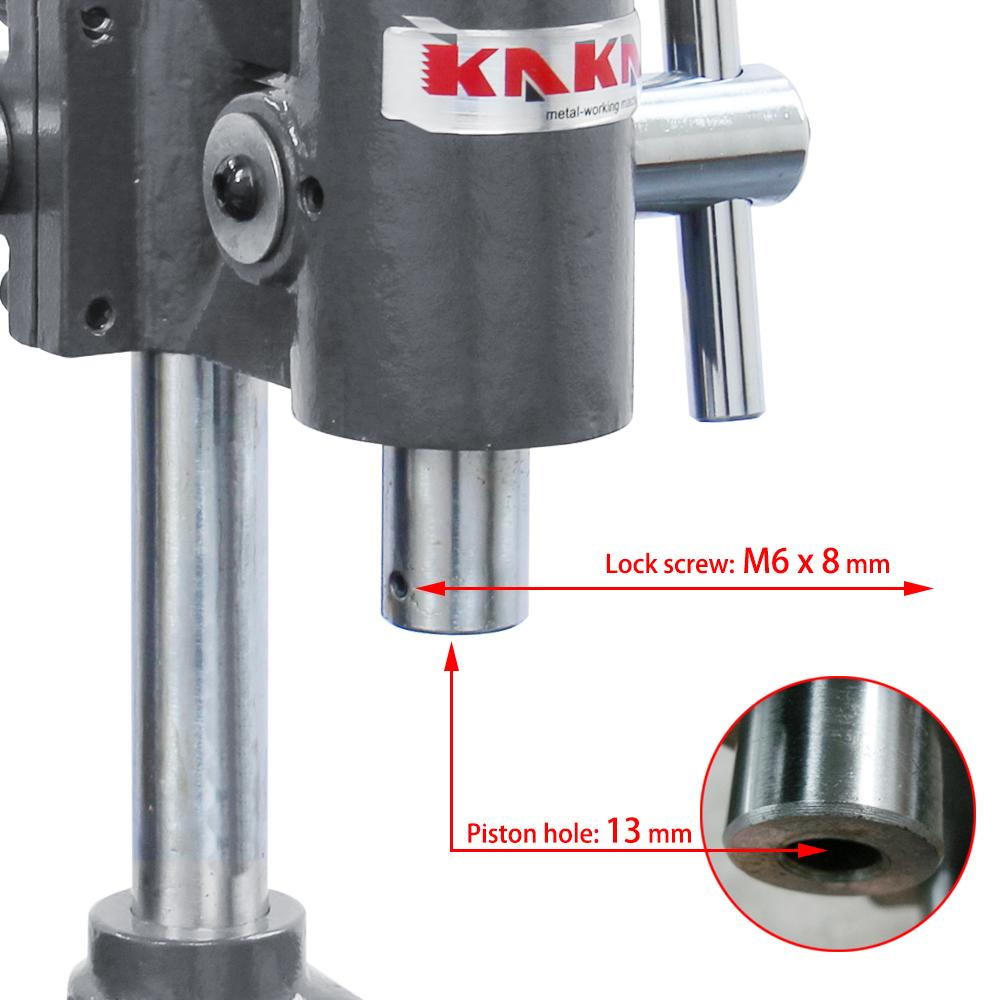 <transcy>KAKA Industrial AP-1S Arbor Press, Solid Construction, 1 Ton Adjust Press Height Jewelry Tools</transcy>