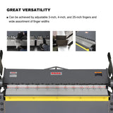 <transcy>W-4812- Heavy Duty Universal Segmented Manual Bender (for grinding wheels) 48 &quot;(122cm)</transcy>