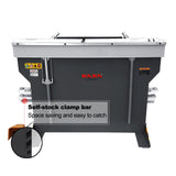 Kayka Industrial EB-4816B Dobladora magnética para lámina metálica, 48"de ancho, Calibre 16, potencia magnética de 6 toneladas, 220V-60HZ-1PH