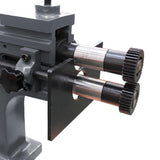 <transcy>KAKA Industrial TB-12 8-Inch Heavy-Duty Bead Bender, 18 Gauge Thickness, Cast-Iron Sheet Metal Rotary Forming Machine</transcy>