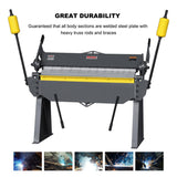 <transcy>W-4812- Heavy Duty Universal Segmented Manual Bender (for grinding wheels) 48 &quot;(122cm)</transcy>