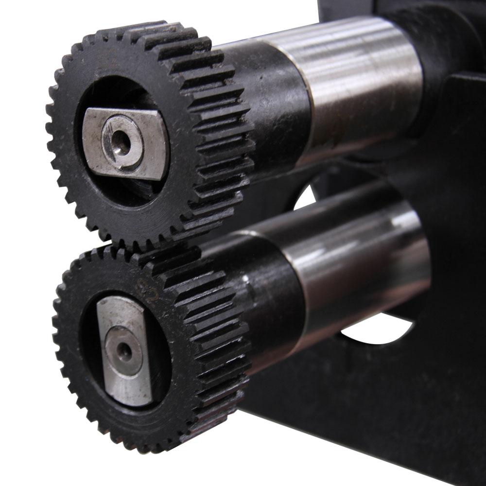 <transcy>KAKA Industrial TB-12 8-Inch Heavy-Duty Bead Bender, 18 Gauge Thickness, Cast-Iron Sheet Metal Rotary Forming Machine</transcy>