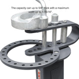 <transcy>KAKA Industrial UBM-30 Floor-Type Compact Metal Bender, Solid Construction, Portable Metal Bender with 14 dies</transcy>