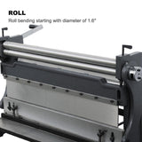 3-IN-1/30 Máquina Manual Combinada 3 en 1 para Lámina:  Cortadora, Dobladora y Roladora de 30" (76 cm.) Kayka Industrial