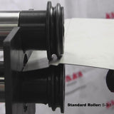 <transcy>KAKA Industrial TB-12 8-Inch Heavy-Duty Bead Bender, 18 Gauge Thickness, Cast-Iron Sheet Metal Rotary Forming Machine</transcy>