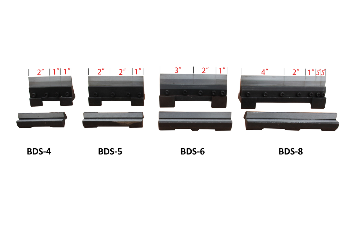 BDS-4 Mordaza Magnética Dobladora de Lámina para Tornillo de Banco, Segmenta, Tamaño de 4" Kayka Industrial