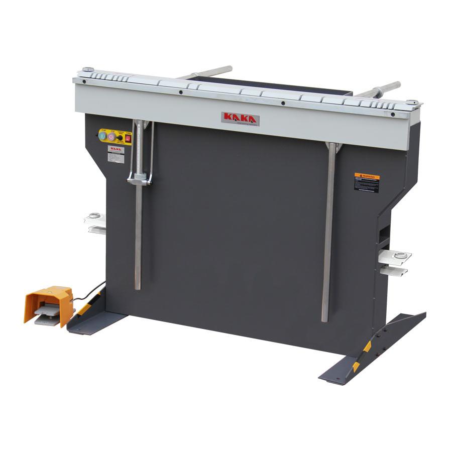 Kayka Industrial EB-4816B Dobladora magnética para lámina metálica, 48"de ancho, Calibre 16, potencia magnética de 6 toneladas, 220V-60HZ-1PH