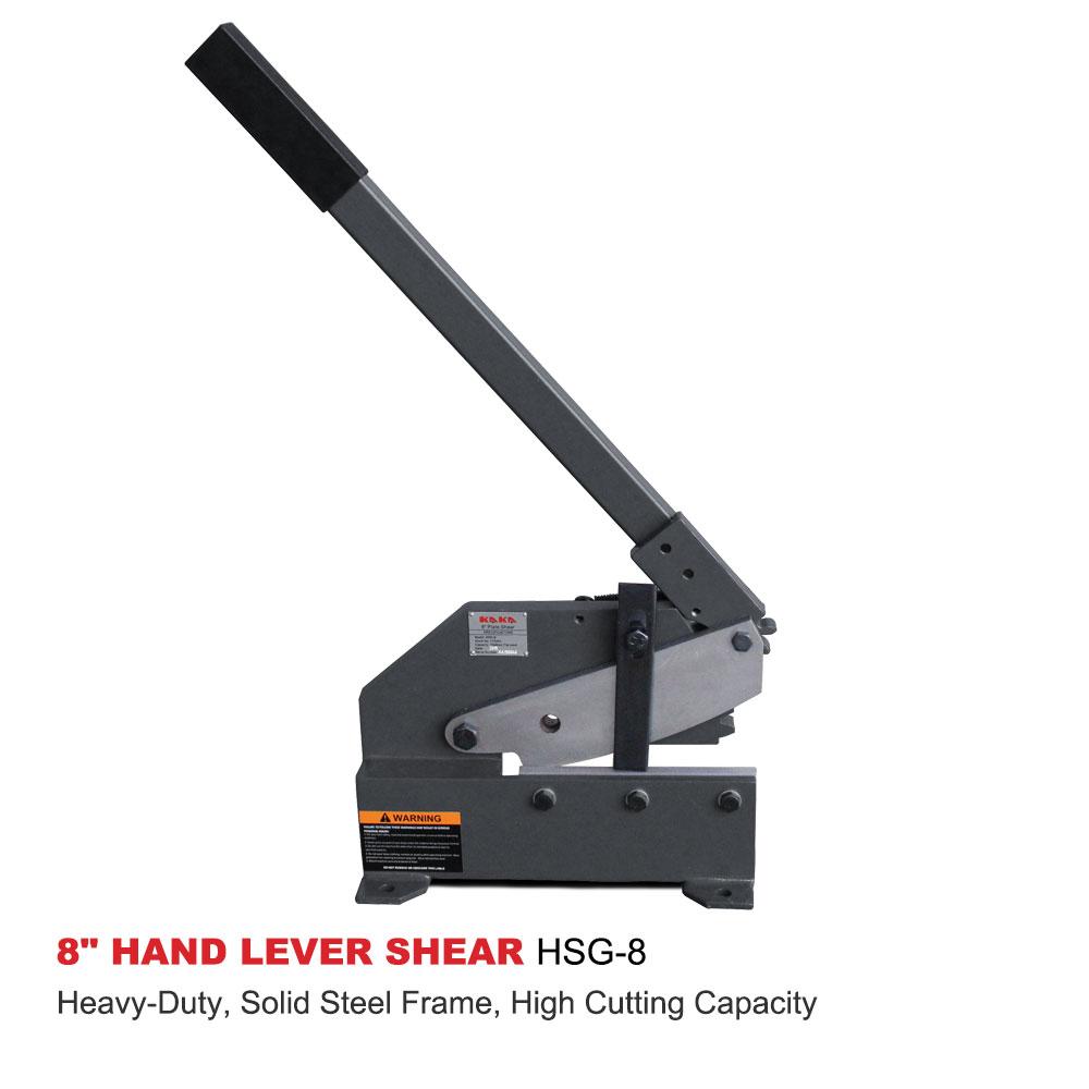<transcy>HSG-8 Heavy Duty Manual Lever Shear for Sheet 8 &quot;(20cm.)</transcy>