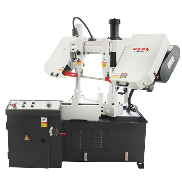 TBK-11A (TBK-4228A) Maquina Sierra Cinta Doble Columna con Inglete Capacidad de Corte 11" (280mm), 230V, 60Hz, Trifásica (3PH) Kayka Industrial