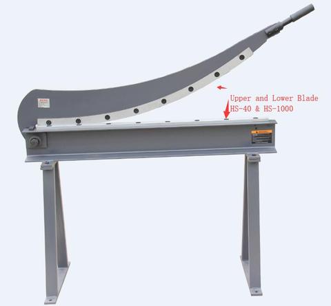 <transcy>12-Inch Sheet Metal Plate Shear HS-12 Top / bottom blade</transcy>