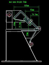 <transcy>W-1220A - Universal Segmented Manual Bender (for grinding wheels) 12 &quot;(30cm)</transcy>