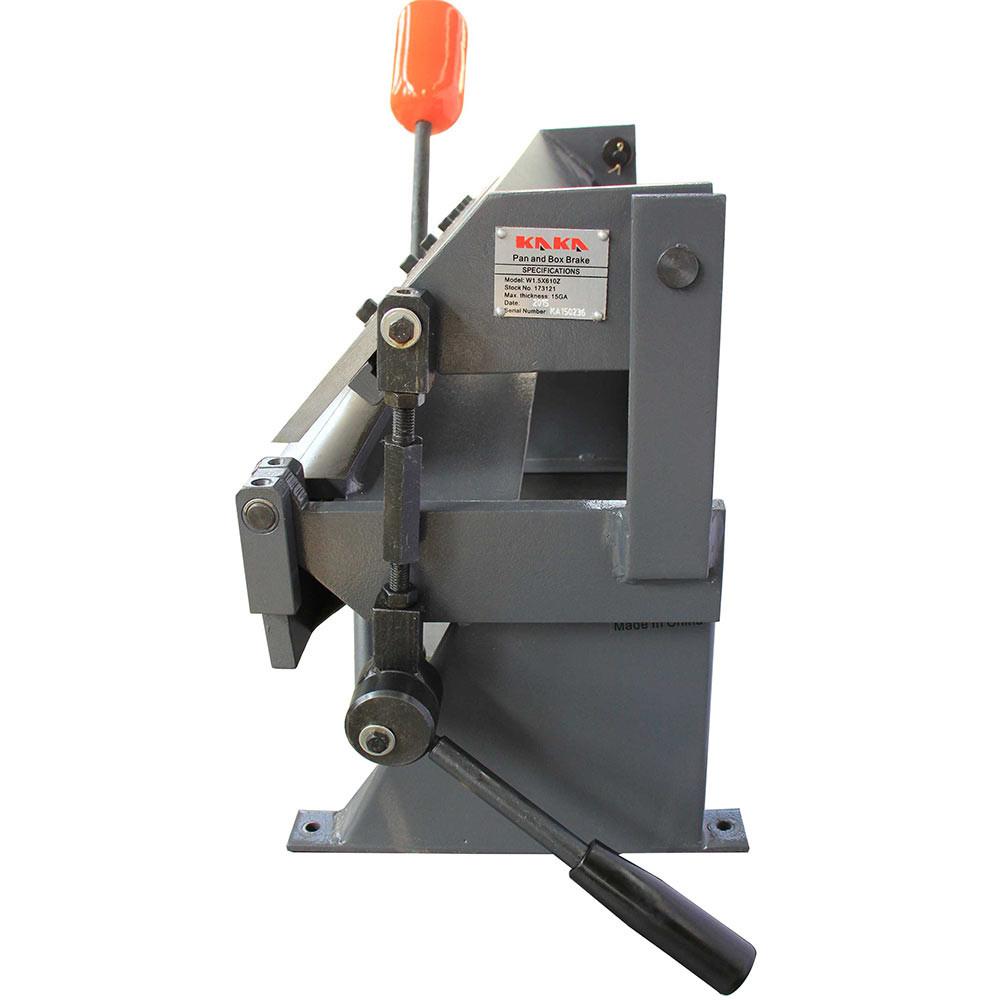W-2416Z Dobladora de Lámina Universal (de muelas) Uso Rudo de 24" Calibre 16 Kayka Industrial